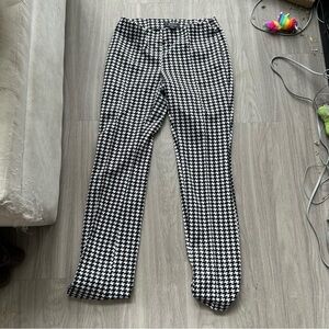 Houndstooth trousers
